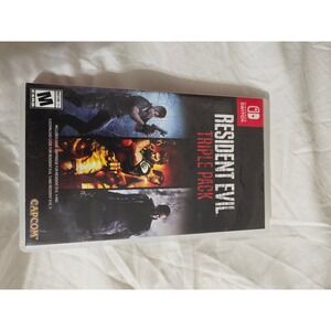 Resident Evil Triple Pack Nintendo Switch Capcom RE4 RE5 RE6 Survival Horror